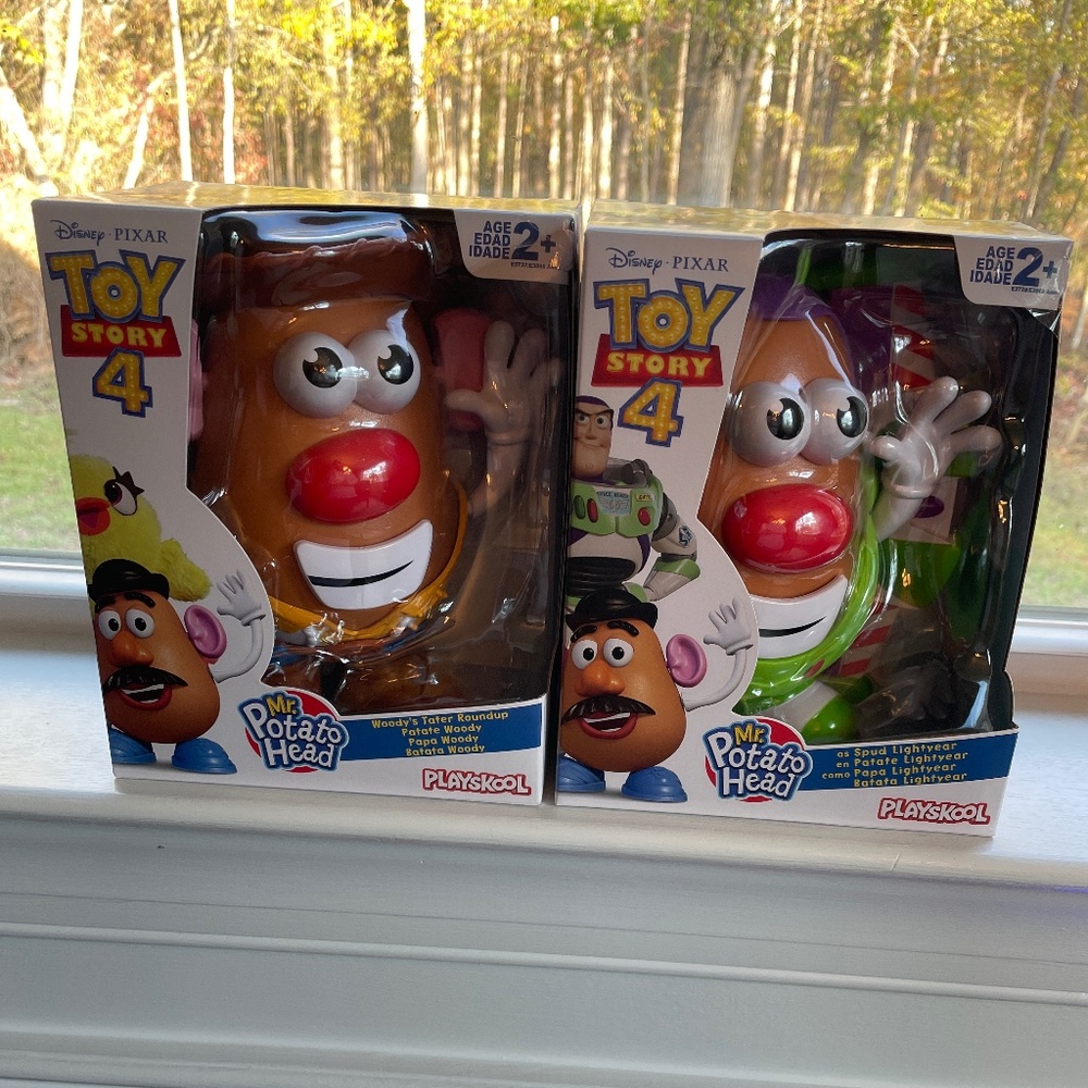 Disney Toy Story 4 (Buzz/Woody) Mr. Potato Head set